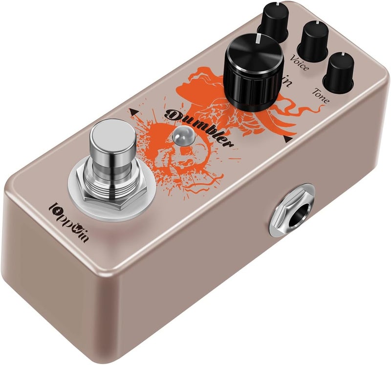 IOppWin Compact Dumble-Style Overdrive Guitar Pedal - Dumbler with Voice Dial for Crisp Bite, True Bypass, Metal Shell for Beginners - Vintage Amp Simulator with Warm Sustain - Image 1